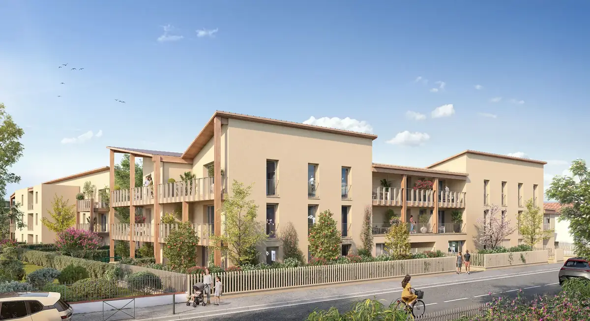 Résidence L'Archipel à Toulouse, vue 2