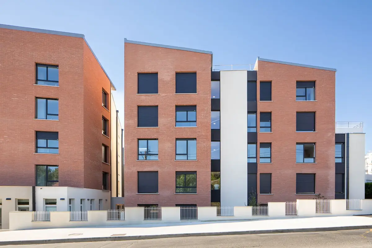 Résidence Le Brooklyn à Toulouse, façade