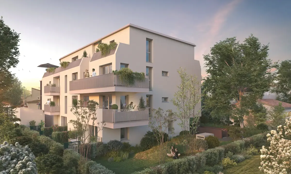 Résidence Reverso à Toulouse, vue 2